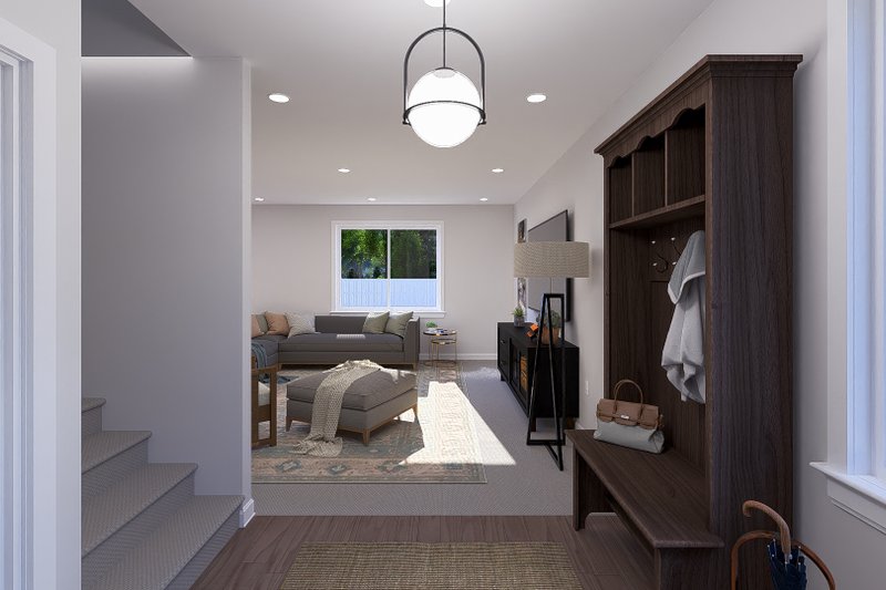 Architectural House Design - Interior - Entry 1 for Farmhouse House Plan #1060-254 - 3 bed, 2.5 bath