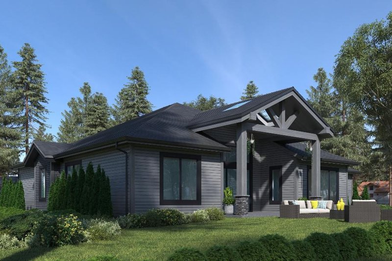 Dream House Plan - Exterior - Other Elevation 2 for Traditional House Plan #1066-85 - 3 bed, 3 bath