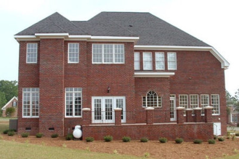 House Plan Design - Exterior - Rear Elevation for Classical House Plan #119-139 - 4 bed, 3.5 bath