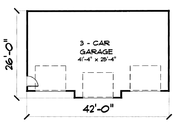 Farmhouse Floor Plan - Main Floor Plan #75-191