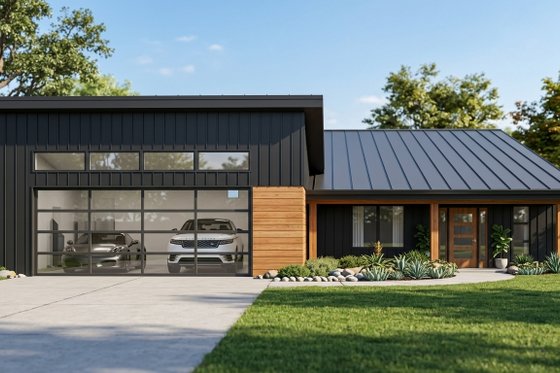 Modern Plan with Optional Basement