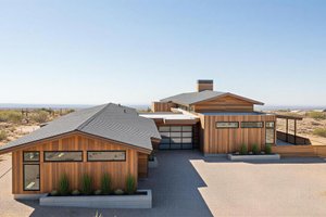 Architectural House Design - Contemporary Exterior - Front Elevation Plan #892-22