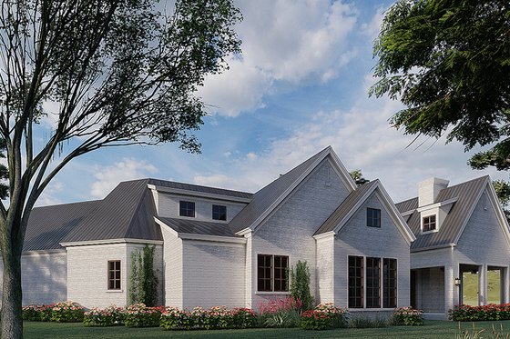 Exterior - Other Elevation 3 for Modern House Plan #923-198 - 3 bed, 3 bath