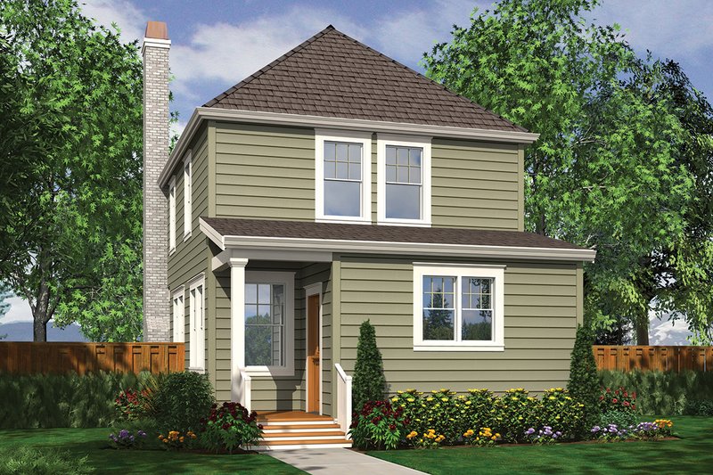 Traditional Style House Plan - 3 Beds 2.5 Baths 1490 Sq/Ft Plan #48-978 ...