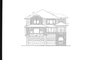 Craftsman Style House Plan - 3 Beds 2.5 Baths 3220 Sq/Ft Plan #132-245 