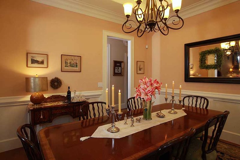 Architectural House Design - Interior - Dining Room for Country House Plan #927-409 - 4 bed, 3.5 bath