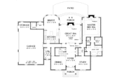 Colonial Style House Plan - 3 Beds 2.5 Baths 2955 Sq/Ft Plan #929-571 