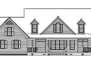 Country Style House Plan - 3 Beds 2.5 Baths 2823 Sq/Ft Plan #929-212 