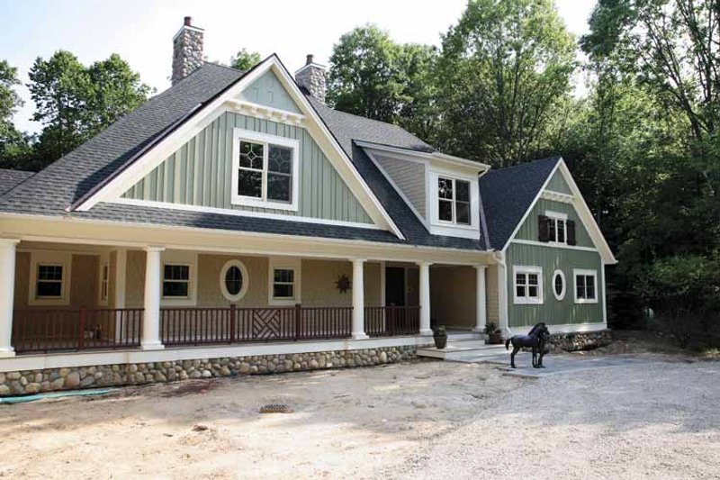 House Design - Exterior - Front Elevation 5 for Traditional House Plan #928-33 - 5 bed, 4.5 bath