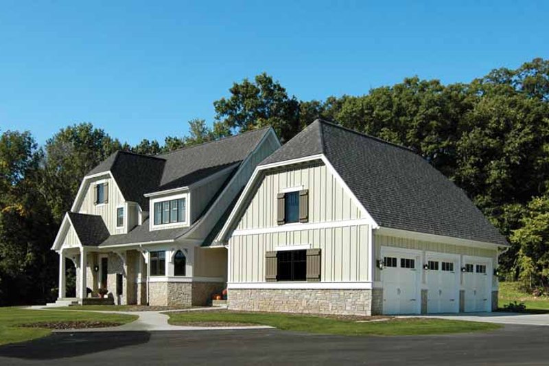 Home Plan - Exterior - Front Elevation 4 for Craftsman House Plan #928-172 - 3 bed, 3.5 bath