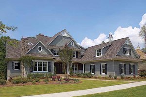 House Plan Design - Exterior - Front Elevation for Craftsman House Plan #453-459 - 5 bed, 5 bath