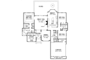 Mediterranean Style House Plan - 3 Beds 2 Baths 2070 Sq/Ft Plan #929-486 
