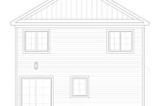 European Style House Plan - 3 Beds 1.5 Baths 1232 Sq/Ft Plan #23-500 