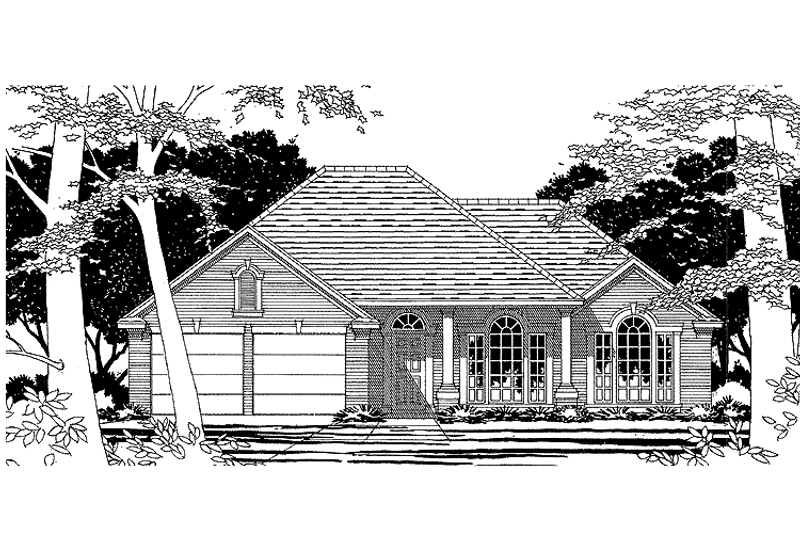 House Plan Design - Country Exterior - Front Elevation Plan #472-287