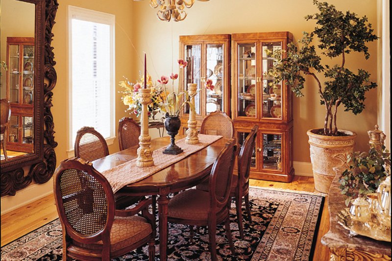 Dream House Plan - Interior - Dining Room for Farmhouse House Plan #45-629 - 4 bed, 7 bath