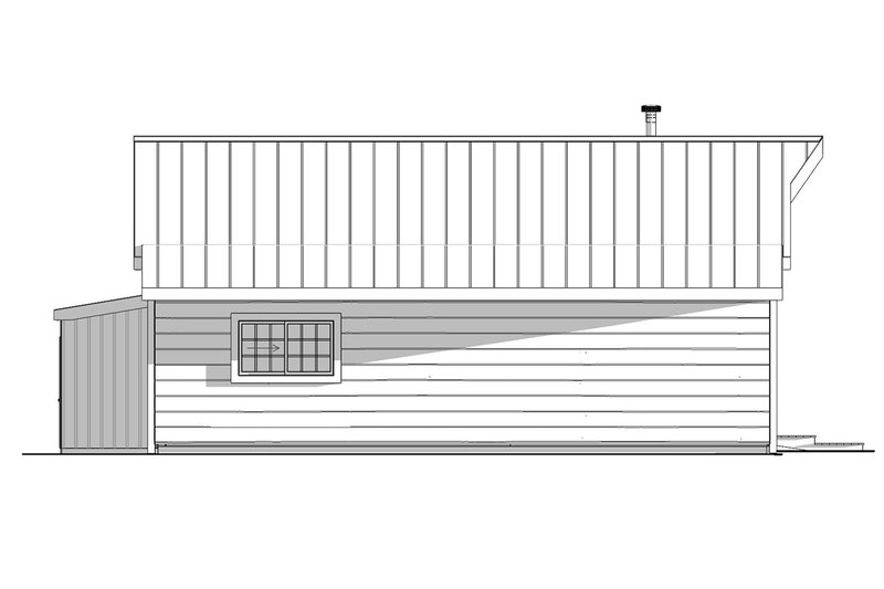 House Design - Exterior - Other Elevation for Barndominium House Plan #1099-9 - 2 bed, 3 bath
