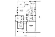 Craftsman Style House Plan - 3 Beds 2 Baths 2326 Sq/Ft Plan #20-2200 