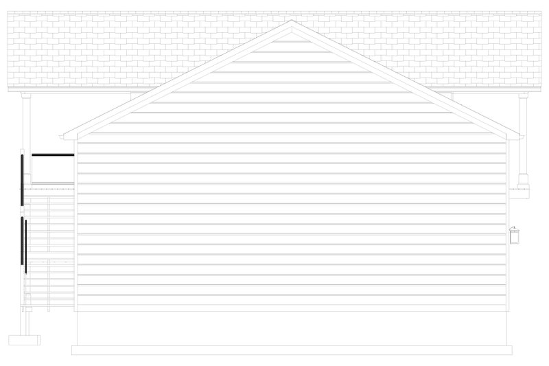 Architectural House Design - Exterior - Other Elevation for Farmhouse House Plan #1060-343, 0 bath