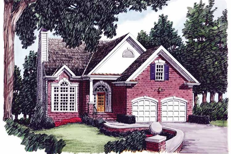 Dream House Plan - Country Exterior - Front Elevation Plan #927-563