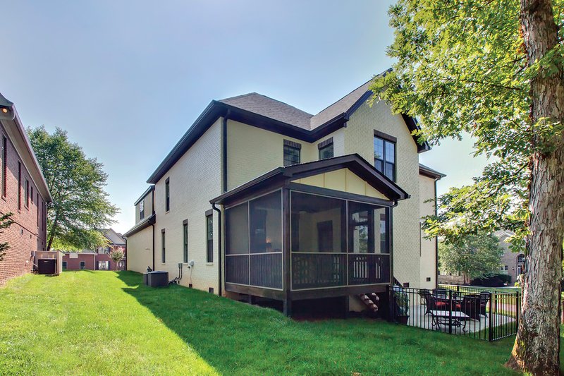 Architectural House Design - Exterior - Rear Elevation for European House Plan #927-362 - 4 bed, 3 bath