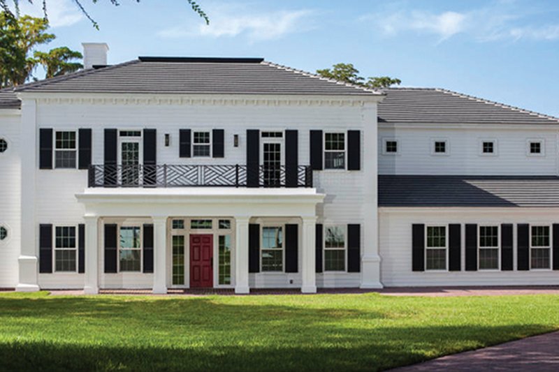Dream House Plan - Exterior - Front Elevation 4 for Classical House Plan #1058-83 - 4 bed, 4.5 bath