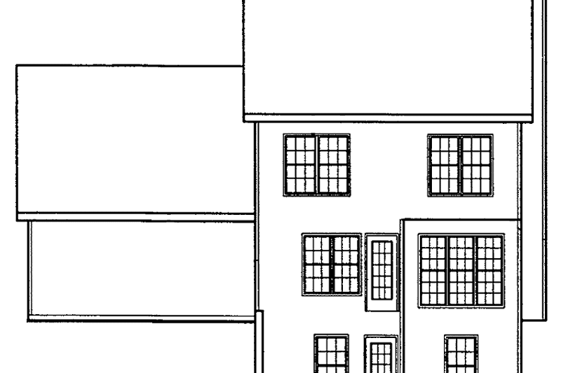 Home Plan - Exterior - Rear Elevation for Country House Plan #927-51 - 3 bed, 2.5 bath