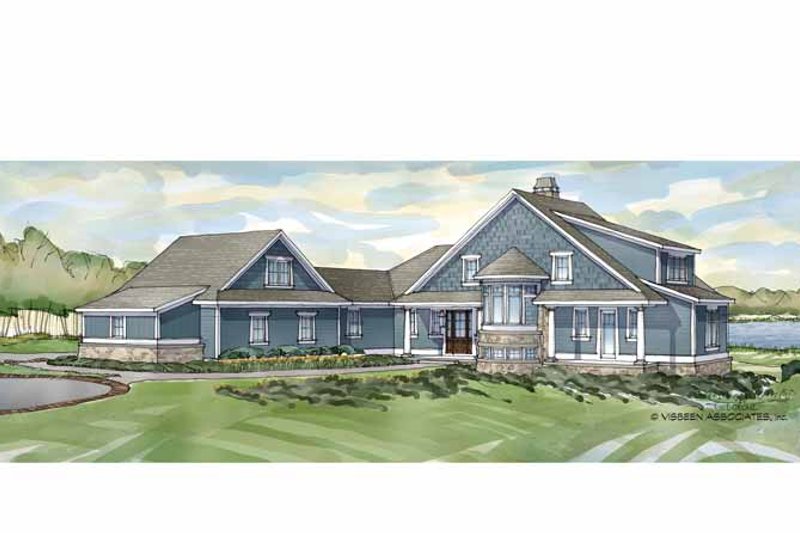 Traditional Style House Plan - 3 Beds 3.5 Baths 4462 Sq/Ft Plan #928-236