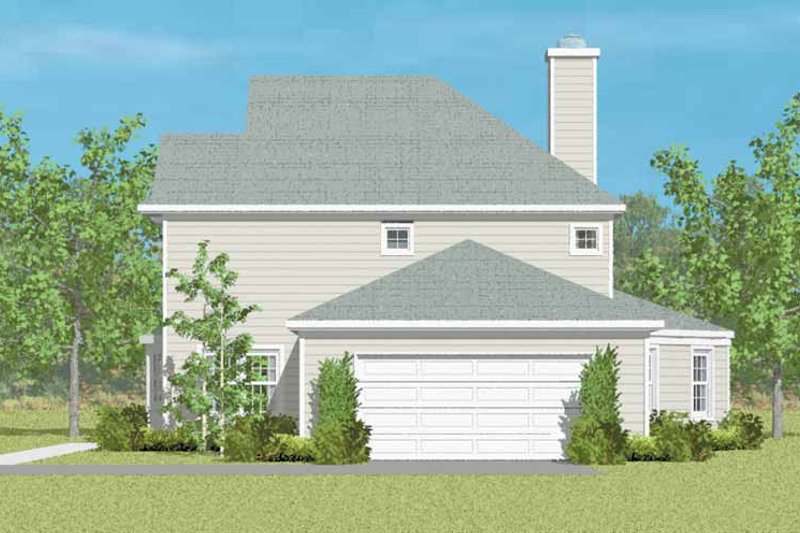 House Plan Design - Country Exterior - Other Elevation Plan #72-1092