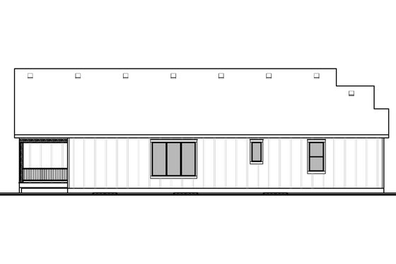 Exterior - Other Elevation for Farmhouse House Plan #1073-53 - 3 bed, 2.5 bath