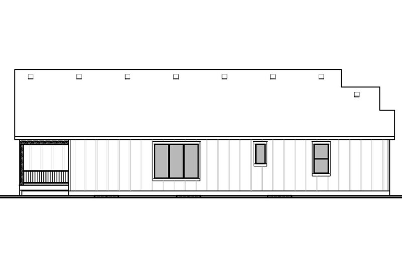 House Blueprint - Exterior - Other Elevation for Farmhouse House Plan #1073-53 - 3 bed, 2.5 bath