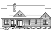 Country Style House Plan - 3 Beds 2 Baths 1674 Sq/Ft Plan #929-640 Exterior 