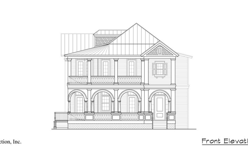 Dream House Plan - Exterior - Front Elevation 4 for Classical House Plan #930-526 - 3 bed, 2.5 bath