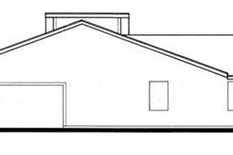 Home Plan - Exterior - Other Elevation for Contemporary House Plan #30-335 - 4 bed, 2 bath