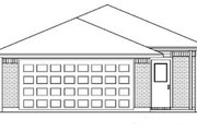 Traditional Style House Plan - 3 Beds 2 Baths 1371 Sq/Ft Plan #84-304 