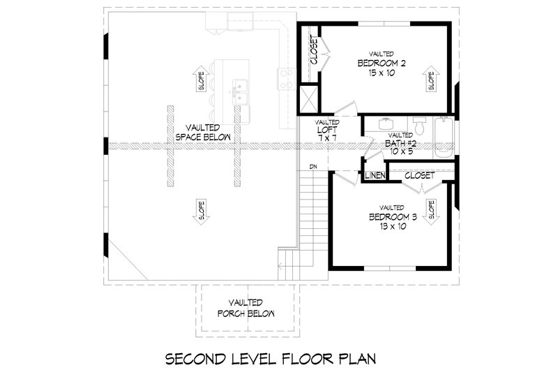 House Plan Design - Floor Plan - Upper Floor for Country House Plan #932-693 - 3 bed, 3.5 bath