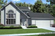 Traditional Style House Plan - 3 Beds 2.5 Baths 1894 Sq/Ft Plan #312-330 