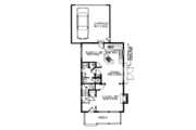 Farmhouse Style House Plan - 3 Beds 3 Baths 1584 Sq/Ft Plan #95-220 