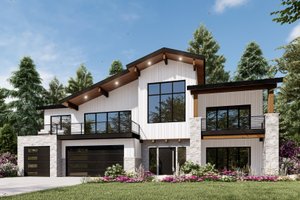 Farmhouse Exterior - Front Elevation Plan #1073-52