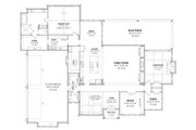 Tudor Style House Plan - 4 Beds 4.5 Baths 5032 Sq/Ft Plan #1096-2 