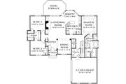 Traditional Style House Plan - 4 Beds 3.5 Baths 3147 Sq/Ft Plan #453-40 