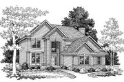 Traditional Style House Plan - 4 Beds 2.5 Baths 2316 Sq/Ft Plan #70-369 
