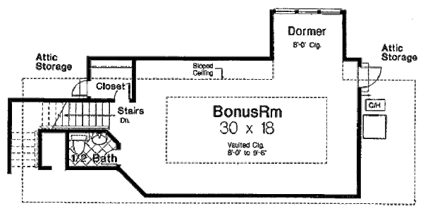 House Design - European Floor Plan - Other Floor Plan #310-272