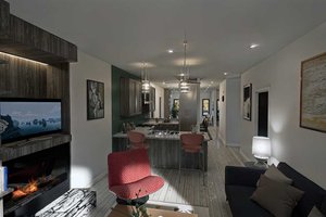 Interior - Kitchen for Contemporary House Plan #1101-33 - 3 bed, 2.5 bath