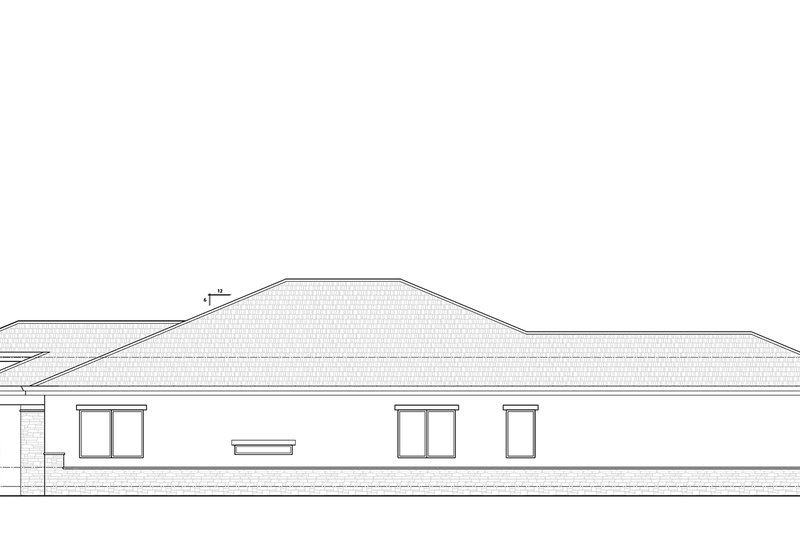 House Blueprint - Exterior - Other Elevation 1 for Craftsman House Plan #938-125 - 3 bed, 3.5 bath