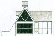 Cottage Style House Plan - 1 Beds 1 Baths 213 Sq/Ft Plan #510-1 