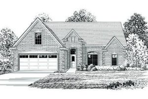 Traditional Exterior - Front Elevation Plan #424-105