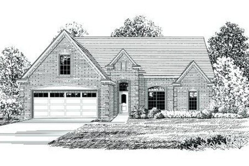 Traditional Style House Plan - 3 Beds 2 Baths 1651 Sq/Ft Plan #424-105
