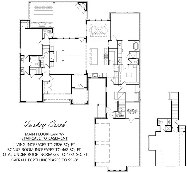 Farmhouse Floor Plan - Main Floor Plan #1074-81