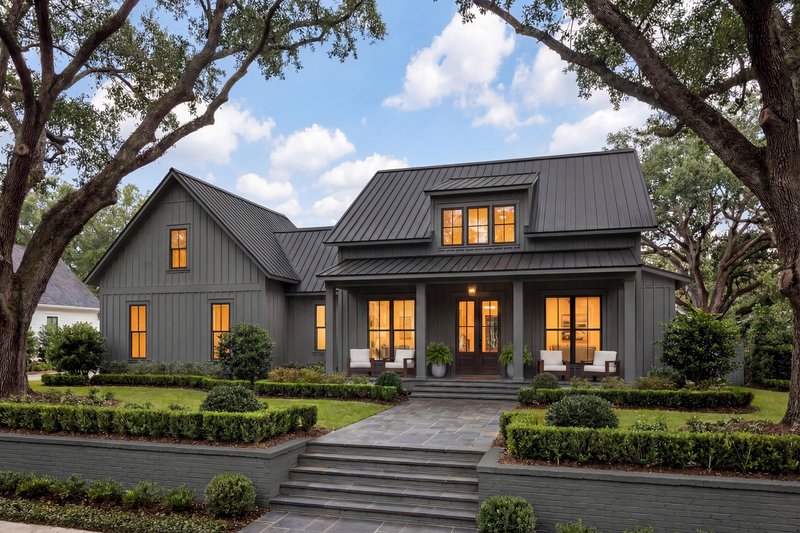 Architectural House Design - Exterior - Front Elevation 5 for Farmhouse House Plan #430-256 - 2 bed, 2 bath