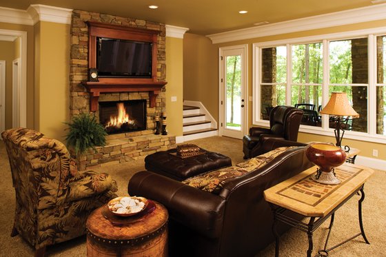 Lower Level Rec Room Build 1